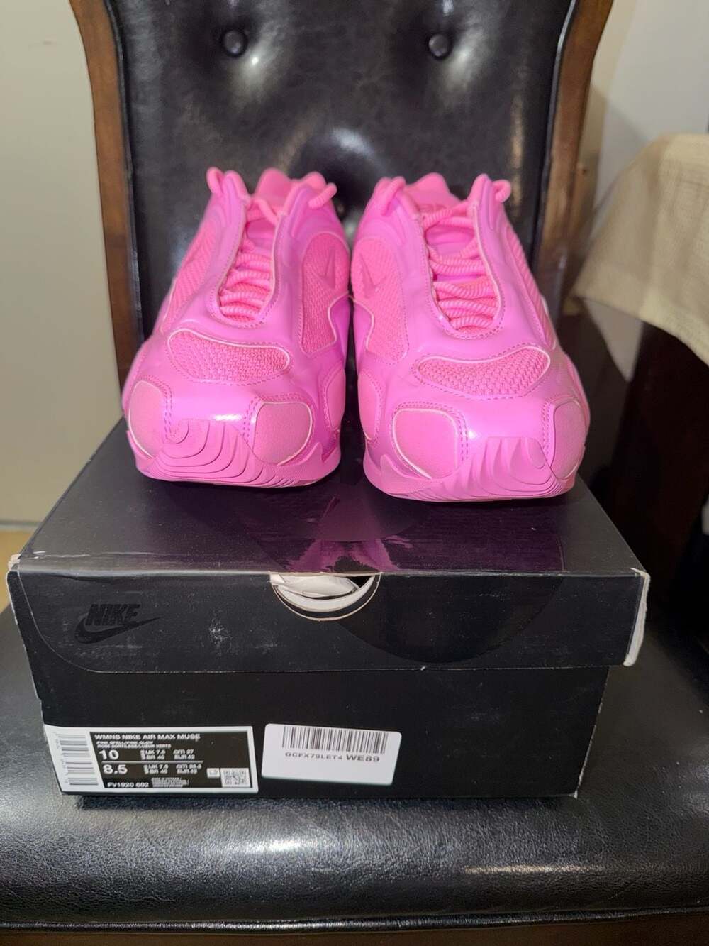Nike Women's Air Max Muse Pink Spell/Pink Glow Sneakers FV1920-602 8M/10W